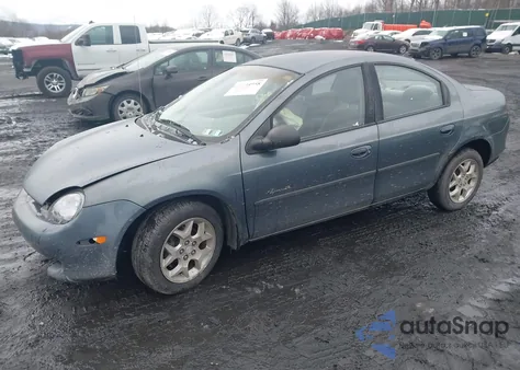 2001 Plymouth Neon Highline z USA, uszkodzony, nr VIN 1P3AS46C11D304147